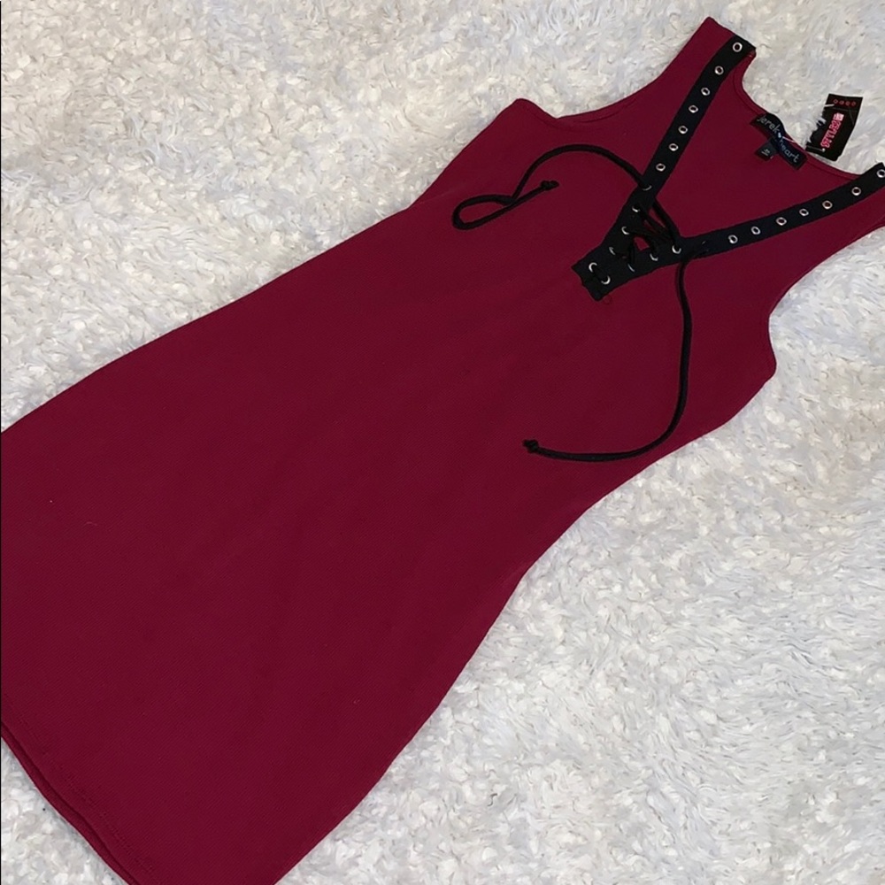 🔸Styles for less Lace up mini dress NWT